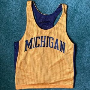 League Reversible University of Michigan Tank